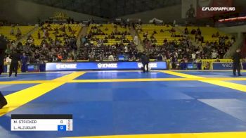 MELISSA STRICKER CUETO vs LUANNA ALZUGUIR MARTON MORAES 2019 World Jiu-Jitsu IBJJF Championship