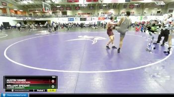 184 lbs Champ. Round 2 - William Speight, Lourdes University vs Austin Vanek, Montana State-Northern