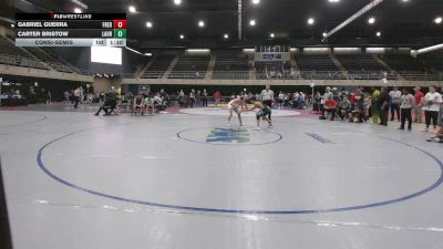 115 lbs Consolation - Gabriel Guerra, Frederick vs Carter Bristow, Laurel