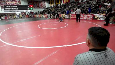 120 lbs Champ. Round 2 - Isaac Tessier, South Hills vs Ronson Murillo, MoanaLua