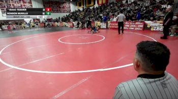 120 lbs Champ. Round 2 - Isaac Tessier, South Hills vs Ronson Murillo, MoanaLua