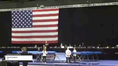 Lexie Cusson - Individual Trampoline, ETA - 2021 USA Gymnastics Championships