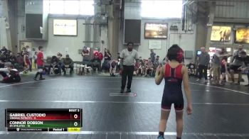 60 lbs Round 1 (6 Team) - Gabriel Custodio, Virginia Patriots vs Connor Dobson, 84 Athletes