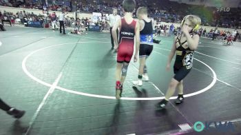 67 lbs Quarterfinal - Jaxon Cope, Hilldale Youth Wrestling Club vs Parker Williams, Little Axe Takedown Club