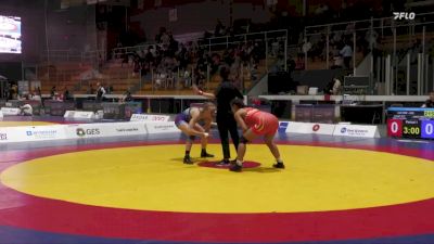 62kg Semifinal - Marley Jackson, Coast RTC vs Annika Fines, Dinos Wrestling Club