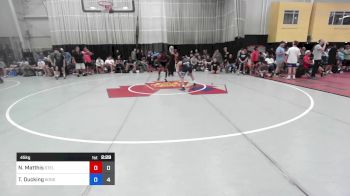 45 kg Semifinal - Nathan Matthis, Steller Trained Krayt vs Traevon Ducking, Kong