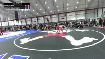 Junior Boys FS - 165 lbs Cons. Round 2 - Charles Orr, CA vs Michael McLaughlin, AK