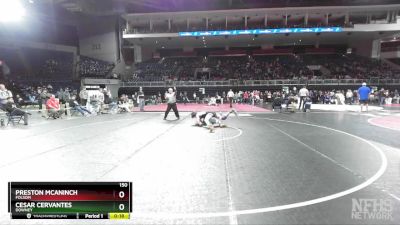 150 lbs Cons. Round 4 - Preston McAninch, Folsom vs Cesar Cervantes, Downey