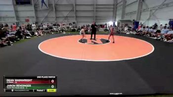 94 lbs 2nd Place Match (16 Team) - Dean Wainwright, Illinois vs Jaron Bensinger, Team Michigan Blue