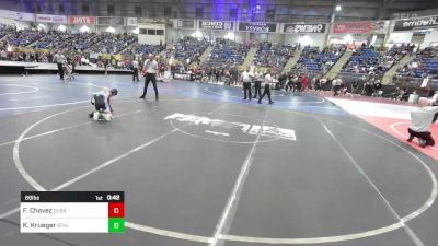 69 lbs Consi Of 8 #1 - Fernando Chavez, Duran Elite vs Kaden Krueger, Athlos Wrestling