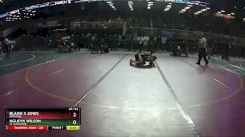 2A 132 lbs Cons. Round 1 - Blaine II Jones, Brandon vs Ngueyn Wilson, St. Augustine
