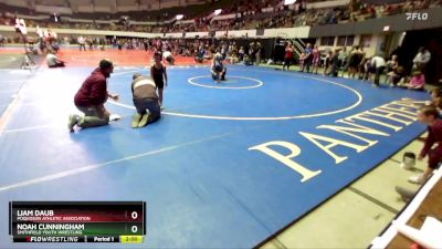 National K-2 68 Round 1 - Noah Cunningham, Smithfield Youth Wrestling vs Liam Daub, Poquoson Athletic Association