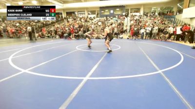 126 lbs Semifinal - Kade Burr, Wasatch vs Memphis Cleland, Spring Creek