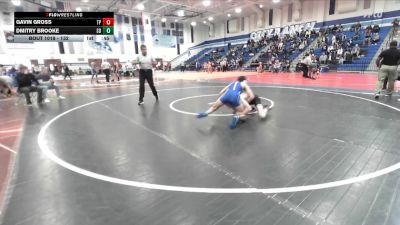 132 lbs 1st Place Match - Gavin Gross, Torrey Pines vs Dmitry Brooke, San Diego