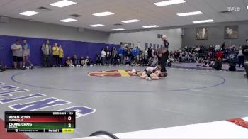 113 lbs Cons. Round 4 - Aiden Rowe, Clarksville vs Drake Craig, Athens