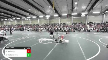 78 lbs Semifinal - Ryder Tapia, Monte Vista Takedown Club vs Azul Castiano, Stout Wr Acd