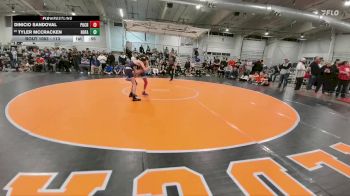 113 lbs Cons. Round 4 - Dinicio Sandoval, Pueblo Central vs Tyler McCracken, Holy Family