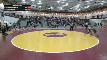 106 lbs Champ. Round 1 - Garret Withrow, Riverton vs Darris Todd, Green River