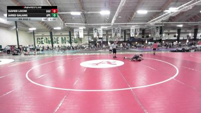 161.4 lbs Rr Rnd 3 - Xavier Locke, 84 Athletes vs Jared Galang, Apple Wrestling Academy