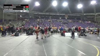 285 lbs Quarters & 1st Wb (16 Team) - Ethan Heady, Campbellsville (Ky.) vs Kaiden Cisneros, Arizona Christian University