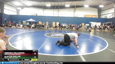 40-43 lbs Round 1 - Warren Sisson, 208 Badgers vs Maddox McClellan, Sublime Wrestling Academy