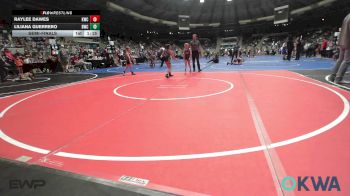62 lbs Semifinal - Raylee Dawes, Keystone Wrestling Club vs Liliana Guerrero, Brushy Wrestling Club