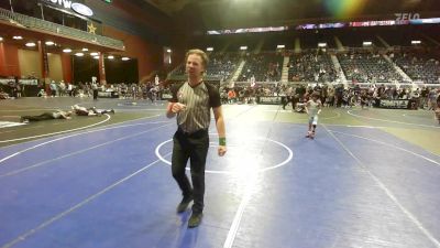 61 lbs Consi Of 8 #1 - Max Huntsinger, Teller Takedown vs Maverick Valdez, Black Fox Wrestling Academy