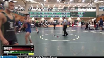 132 lbs Semifinal - Axel Esparza, Lakeside vs Joseph Toscano, Buchanan