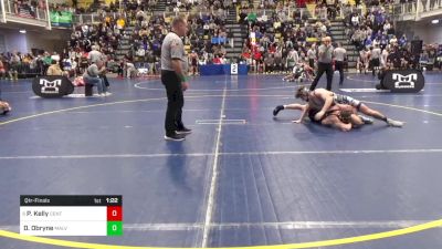 145 lbs Qtr-finals - Patrick Kelly, Central Bucks West vs Declan Obryne, Malvern Prep