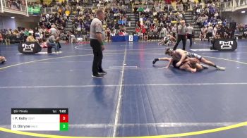 145 lbs Qtr-finals - Patrick Kelly, Central Bucks West vs Declan Obryne, Malvern Prep