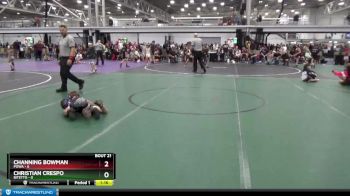 52 lbs Round 5 (10 Team) - Channing Bowman, POWA vs Christian Crespo, Bitetto