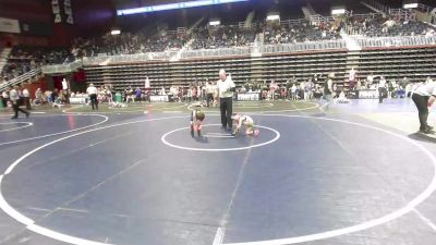 46 lbs Semifinal - Colten Black, Ravage WC vs Jayde Red Tomahawk, Heights Wrestling Club MT