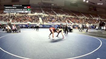 132-D2 Cons. Round 3 - Makayla Rock, Monument Valley High School vs Maria Elena Corrales, Douglas High School