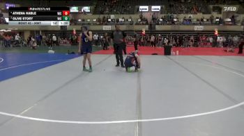 Round 2 - Olive Story, Heartland Wrestling Academy vs Athena Hable, Albert Lea