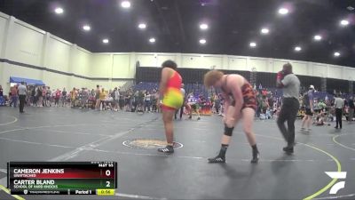 220 lbs Cons. Semi - Cameron Jenkins, Unattached vs Carter Bland, School Of Hard Knocks