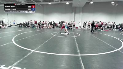 Cons. Round 4 - Nolan West, Brevard FCA vs Dylan Clark, SOU Regional Training Center