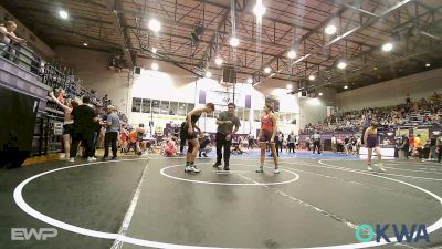 126 lbs Rr Rnd 2 - Alexis Silkey, Hilldale Youth Wrestling Club vs Aiden Halligan, Tulsa Blue T Panthers