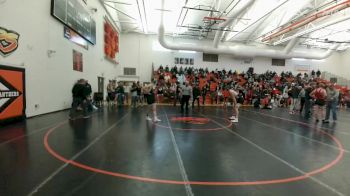 150 lbs Semifinal - Cash Vollmer, Tongue River vs Loomis Alexander, Greybull/Riverside