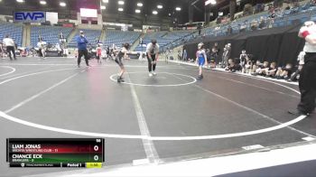 56 lbs Round 1 (10 Team) - Chance Eck, Brawlers vs Liam Jonas, Wichita Wrestling Club