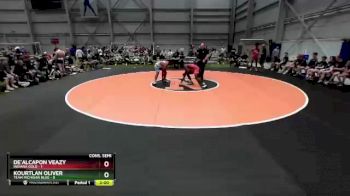 182 lbs 4th Wrestleback (16 Team) - De`Alcapon Veazy, Indiana Gold vs Kourtlan Oliver, Team Michigan Blue