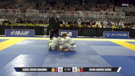 Calvin Lawrence DuBose vs Gabriel Ribeiro Camarinho 2025 Pan Jiu Jitsu IBJJF Championship