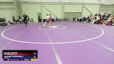 138 lbs Round 2 (8 Team) - Elijah Cortez, California Blue vs Nathan Gugelman II, Idaho