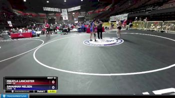 164 lbs Round 3 (12 Team) - Mikayla Lancaster, SJWA vs Savannah Nelsen, CMWA