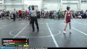 88 lbs Round 2 (8 Team) - Colton Klipa, Dog Pound vs Curtis Cubbage, 84 Athletes