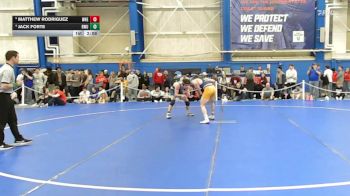 157 lbs Quarterfinal - Matthew Rodriguez, Western New England vs Jack Forte, Roger Williams