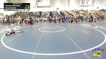 99 lbs Cons. Round 2 - Dylan Rogers, Club Not Listed vs William VanGuilder, 518 Grapplers