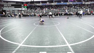 40 lbs Round Of 16 - Gabe Dicus, Raw Wc vs Kolton Selders, Troy