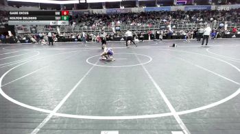 40 lbs Round Of 16 - Gabe Dicus, Raw Wc vs Kolton Selders, Troy
