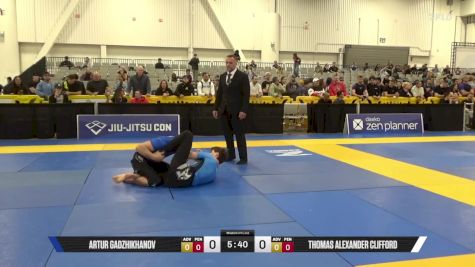 Thomas Alexander Clifford vs Artur Gadzhikhanov 2025 World IBJJF Jiu-Jitsu No-Gi Championship