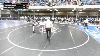 150 lbs Champ. Round 2 - Joaquin Gaskin, Bolingbrook vs Abram Zanger, Unattached